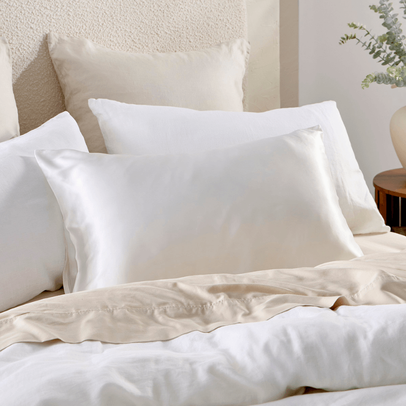 LushSleep™ Luxury Silk Pillowcase (2 Pack)